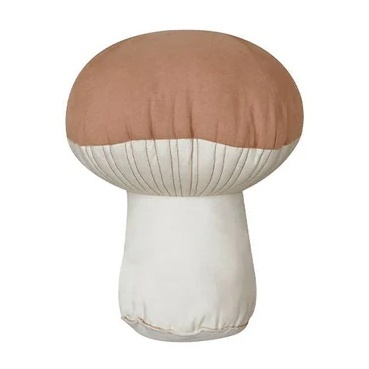 Perna crem/maro castana din bumbac 25x30 cm Boletus Lorena Canals
