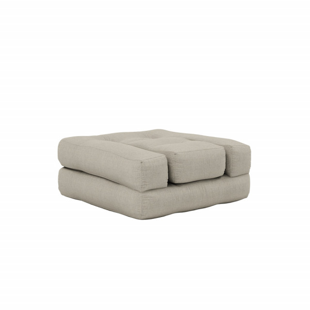 Perna de podea crem din bumbac si in 60x135 cm Mini Cube Karup Design
