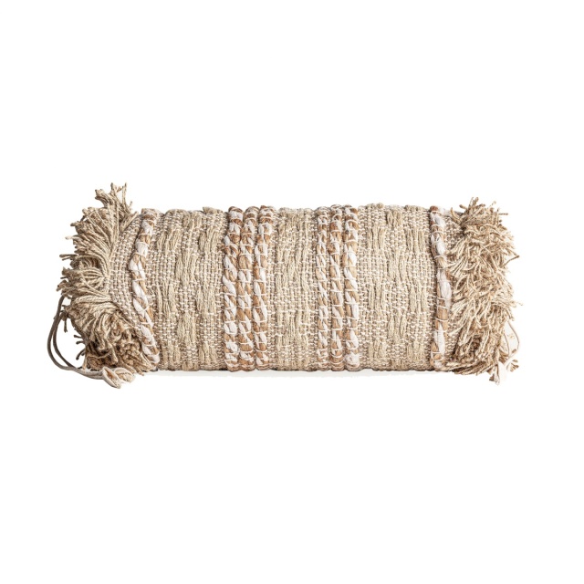 Perna ovala maro din bumbac 16x50 cm Gleishe Vical Home
