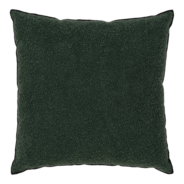 Perna patrata verde din fibre 45x45 cm Lismore House Nordic