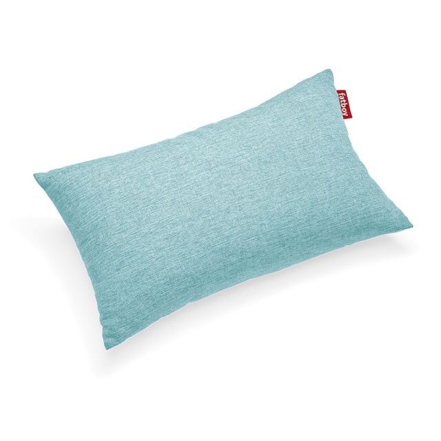 Perna pentru exterior dreptunghiulara albastru deschis din fibre sintetice 40x66 cm King Fatboy
