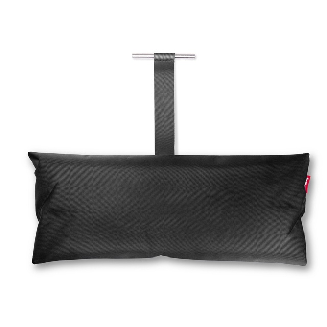Perna pentru hamac neagra din fibre sintetice 29x69 cm Headdemock Fatboy