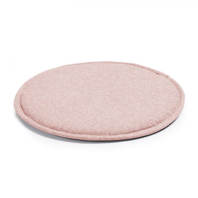 Perna pentru sezut roz din material textil 35 cm Silke Kave Home