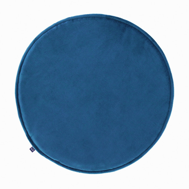 Perna sezut albastra din catifea 35 cm Rimca Kave Home