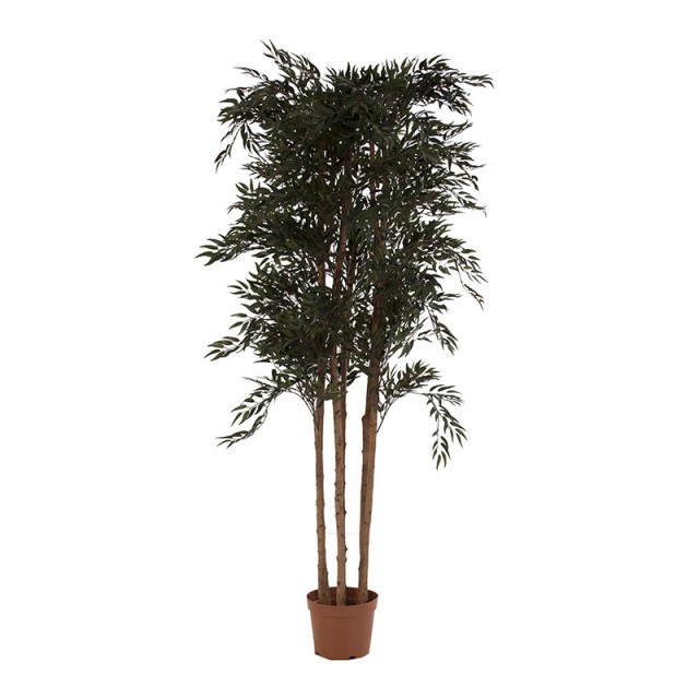 Planta artificiala cu ghiveci din fibre sintetice 210 cm Fern Vical Home
