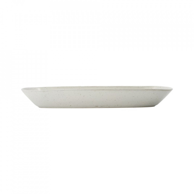 Platou pentru servire alb/gri din ceramica 12x35 cm Pion House Doctor