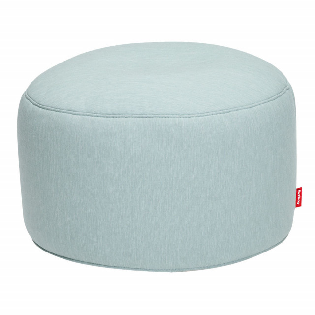 Puf rotund albastru din olefina 70 cm Point Fatboy