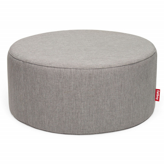 Puf rotund gri din olefina 90 cm Pfffh Fatboy