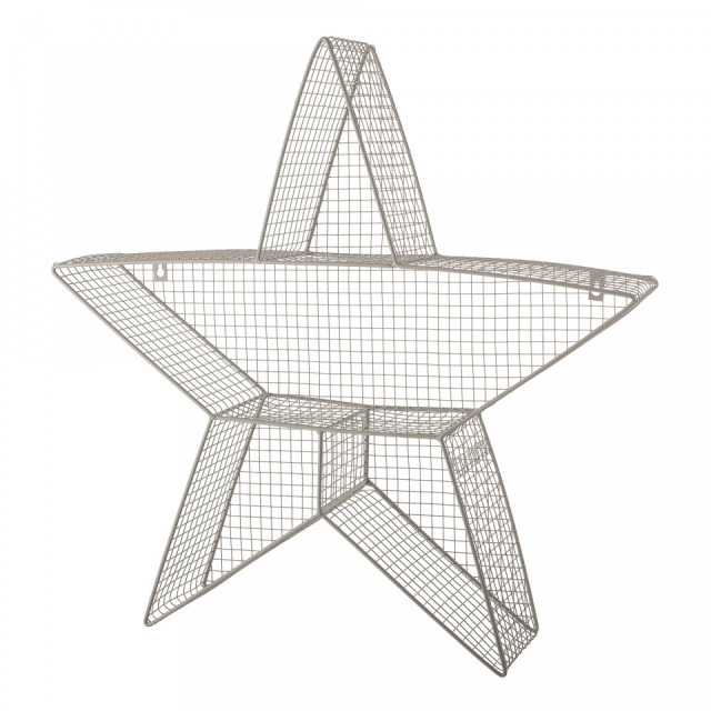 Raft gri din fier 63 cm Star Display Bloomingville Mini