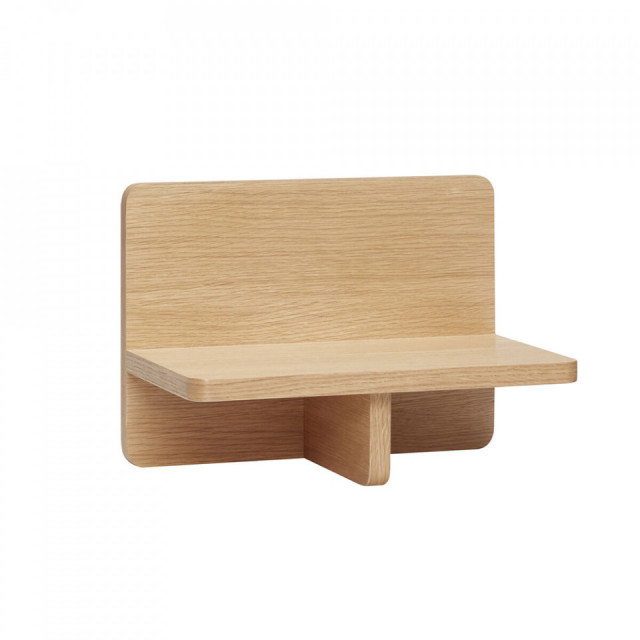 Raft maro din lemn 35 cm Less Hubsch