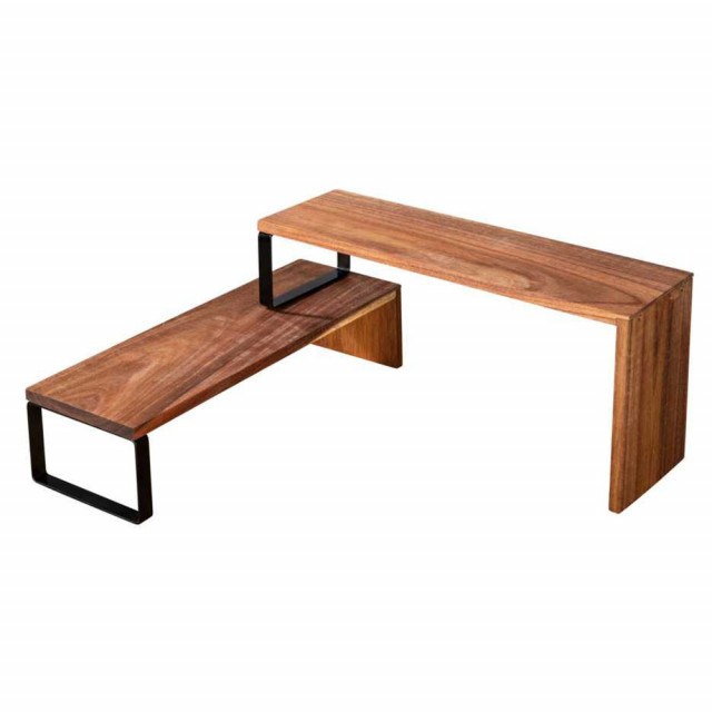 Raft pentru bucatarie maro din lemn 36 cm Valli Akazie Wenko