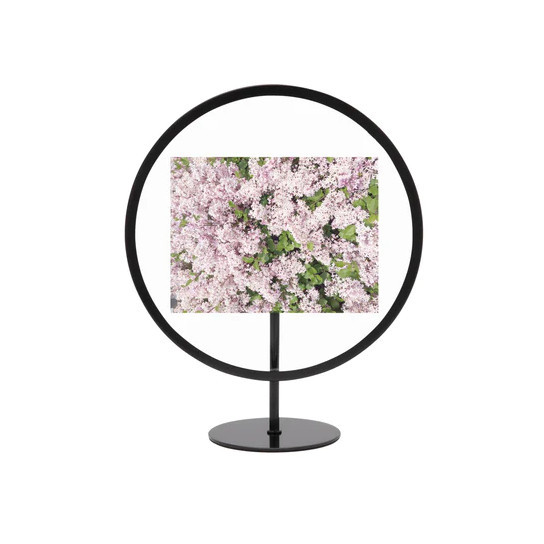 Rama foto neagra din metal 22x27 cm Infinity Floating Umbra