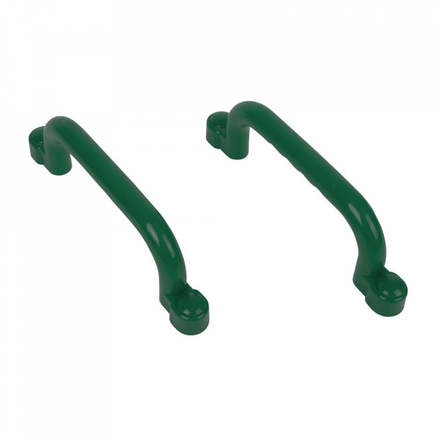 Set 2 manere pentru catarat verzi din plastic Jill small foot