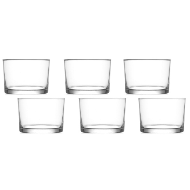 Set 6 pahare transparente din sticla 240 ml Aspen The Home Collection