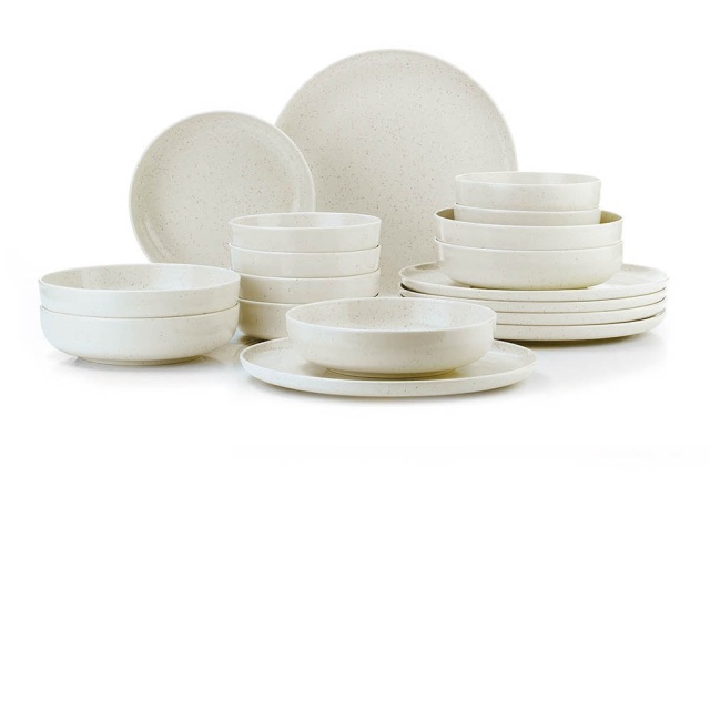 Set de masa 18 piese multicolore din ceramica Jessy The Home Collection