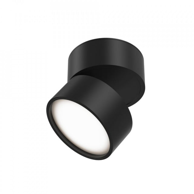 Spot negru din metal cu LED Ondas Maytoni