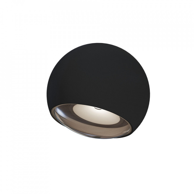 Spot pentru exterior negru din aluminiu cu LED Stream Ball Maytoni