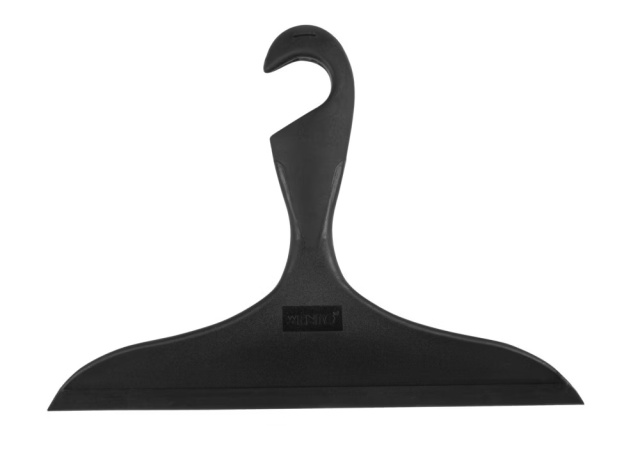 Stergator negru din plastic Loano Wenko