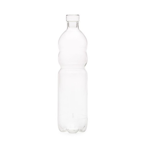 Sticla transparenta cu dop 9x34 cm Si Bottle Seletti