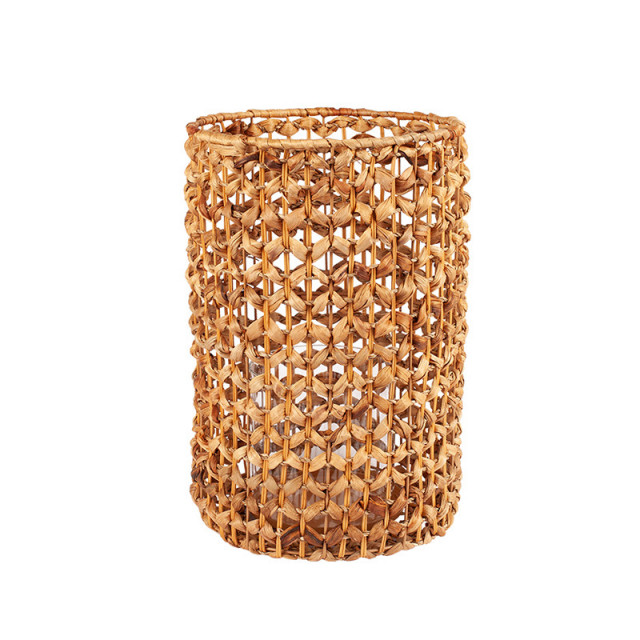 Suport maro din sticla si zambila de apa pentru lumanare 40 cm Arisa Lifestyle Home Collection