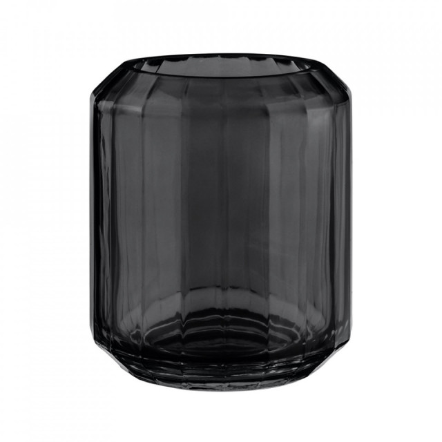 Suport pentru periuta de dinti negru din sticla 8 cm Vision Mette Ditmer Denmark