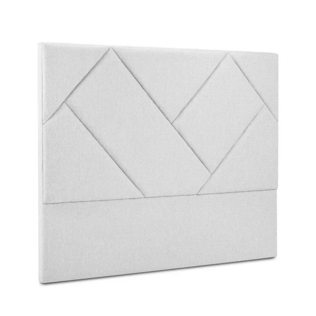 Tablie pat argintie din textil 160 cm Arkose Besolux