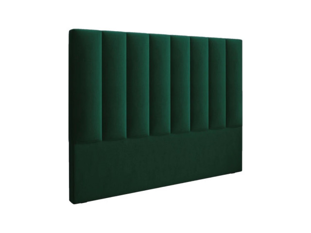 Tablie pat verde inchis din catifea 180 cm Marl Besolux