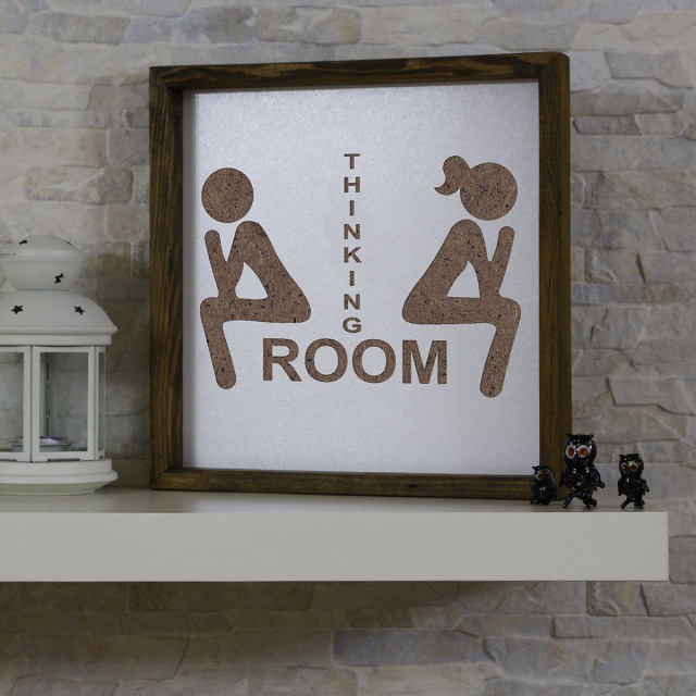Tablou multicolor 34x34 cm Room The Home Collection