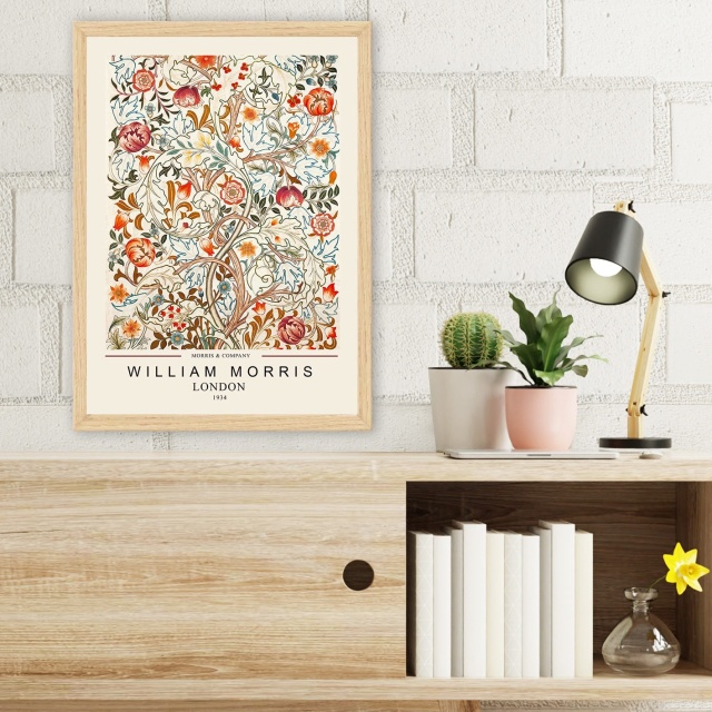 Tablou multicolor din lemn 35x45 cm Defa The Home Collection