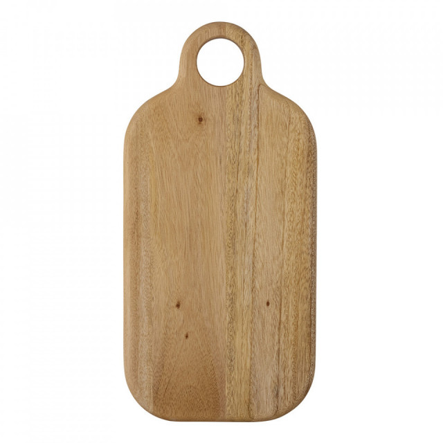 Tocator dreptunghiular maro din lemn de mahon 18x37 cm Abbas Creative Collection