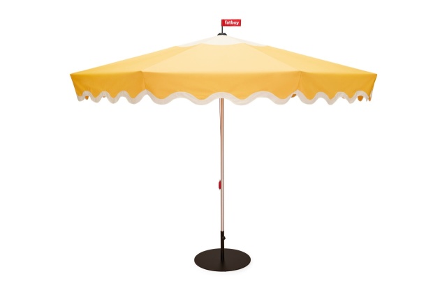 Umbrela soare galbena din fibre sintetice Pensol Base Fatboy