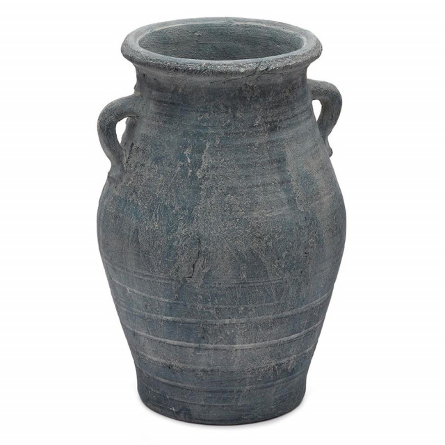 Vaza decorativa albastra din ceramica 35 cm Blanes Kave Home