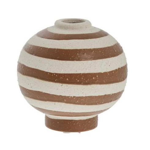 Vaza decorativa aurie/maro din ceramica 14 cm Aniella Lene Bjerre