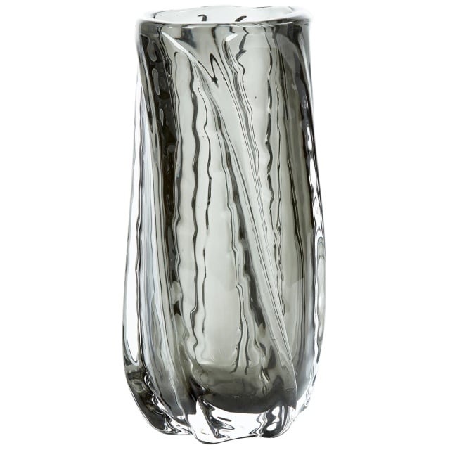 Vaza gri antracit din sticla 27 cm Paragon BePureHome