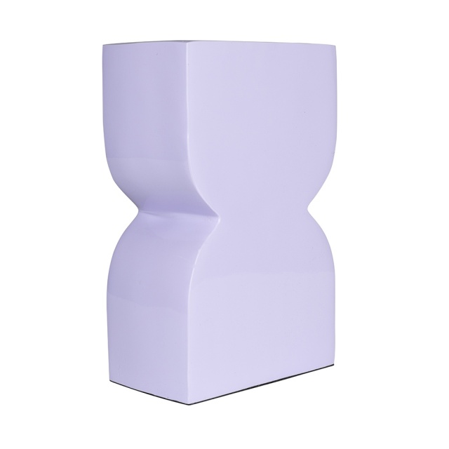Vaza mov din metal 27 cm Shiny L Zuiver