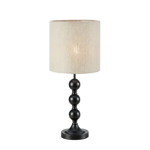 Veioza neagra/bej din metal 57 cm Octo Markslojd