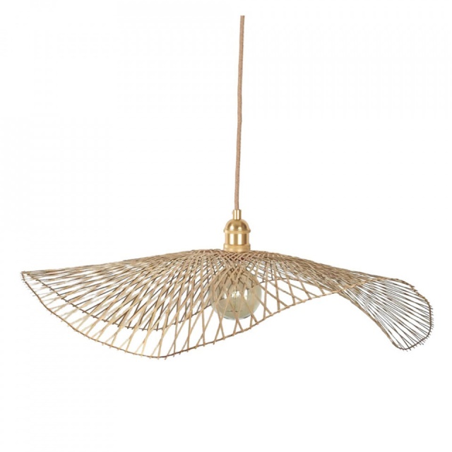 Abajur maro din bambus Dragonfly The Home Collection