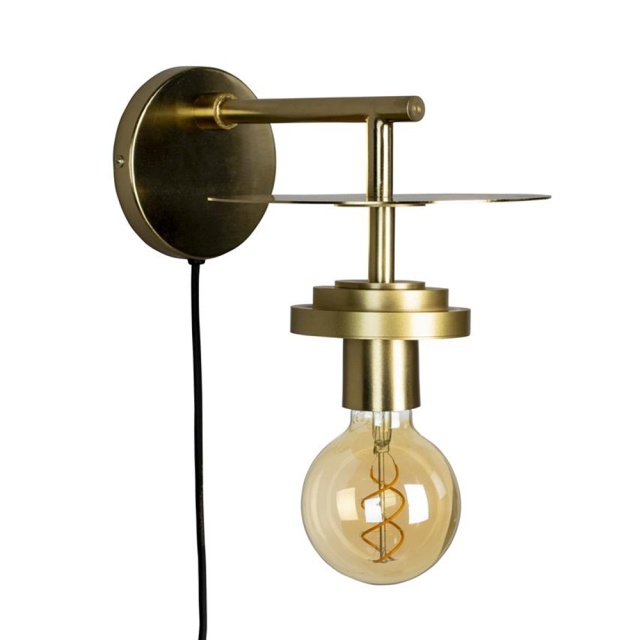 Aplica maro bronz din metal Aden Dutchbone