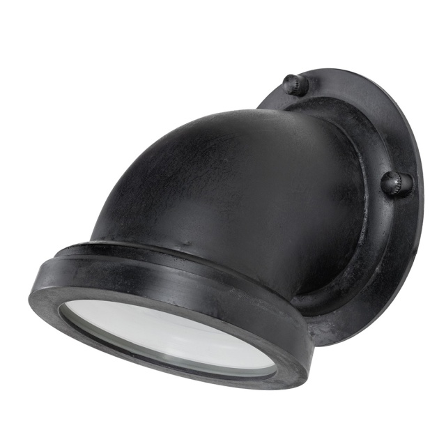 Aplica neagra din metal Auckland Versmissen