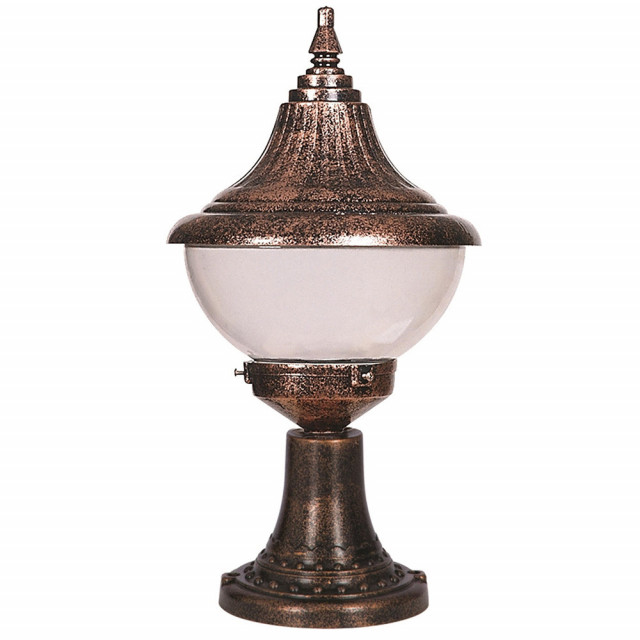 Aplica pentru exterior maro din plastic Hunter The Home Collection
