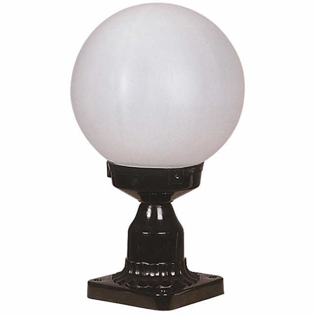 Aplica pentru exterior neagra/alba din plastic Diaz The Home Collection