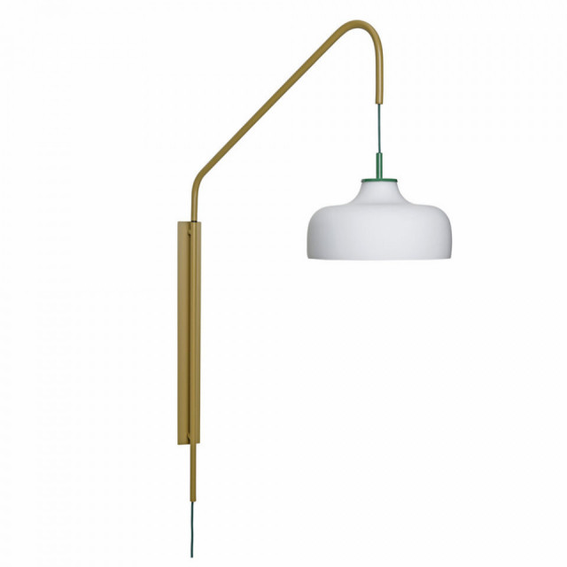 Aplica verde/kaki din metal Current Hubsch