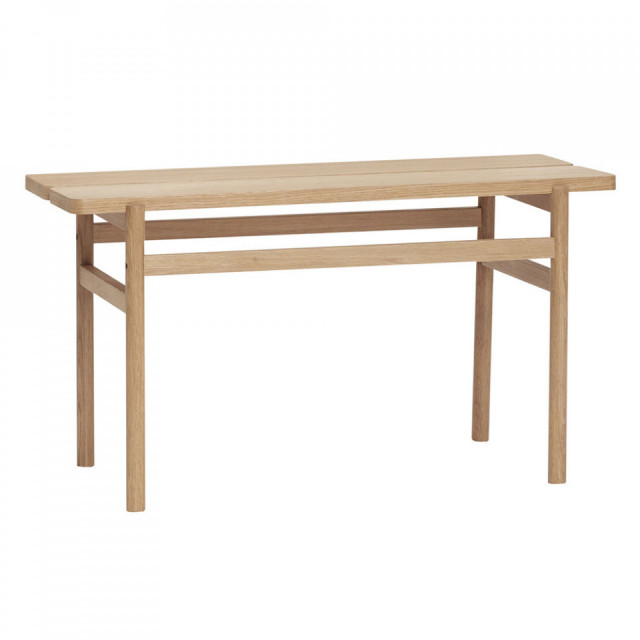 Bancheta maro din lemn 85 cm Align Hubsch