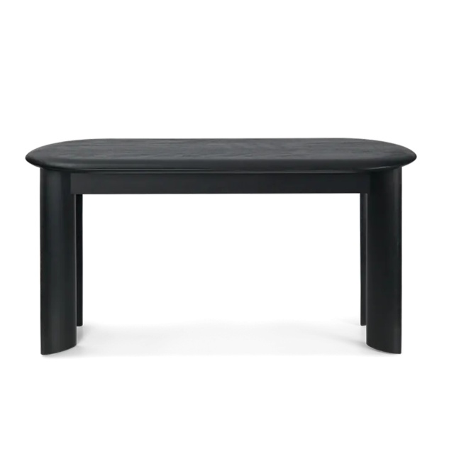 Bancheta neagra din lemn 90 cm Bevel Avy Ferm Living