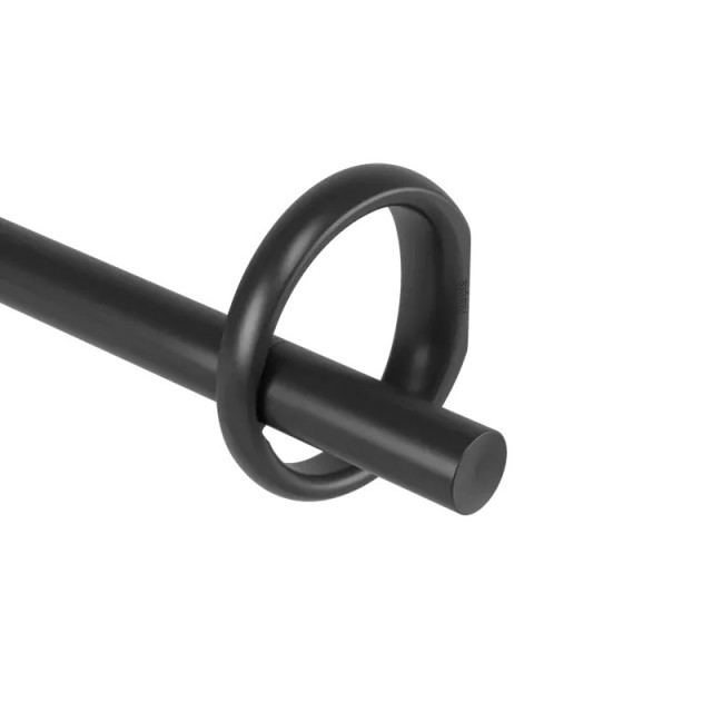 Bara telescopica pentru perdea neagra din metal 320 cm Ringlet Umbra