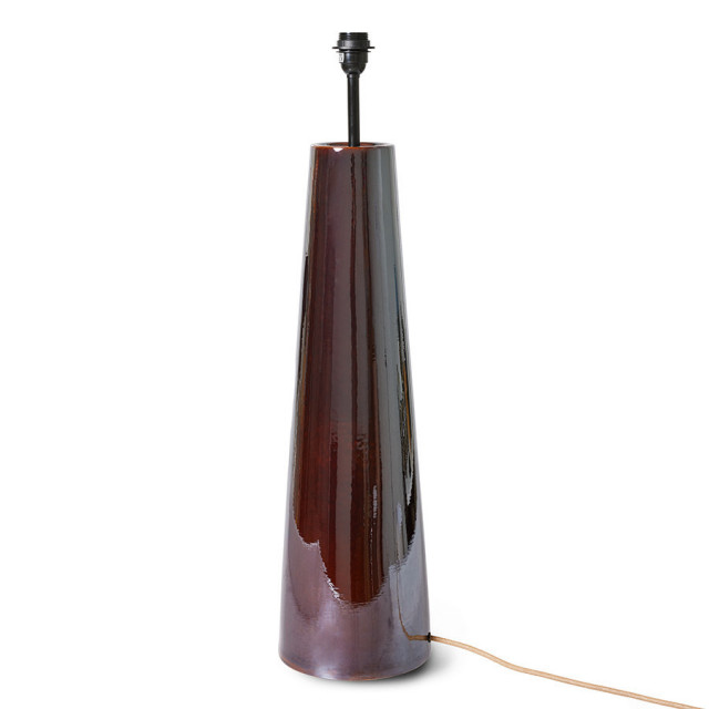 Baza pentru lampadar maro din ceramica 89 cm Cone HKliving