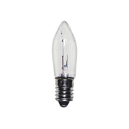 Bec transparent din sticla E10 3W 34V Topplampa Markslojd