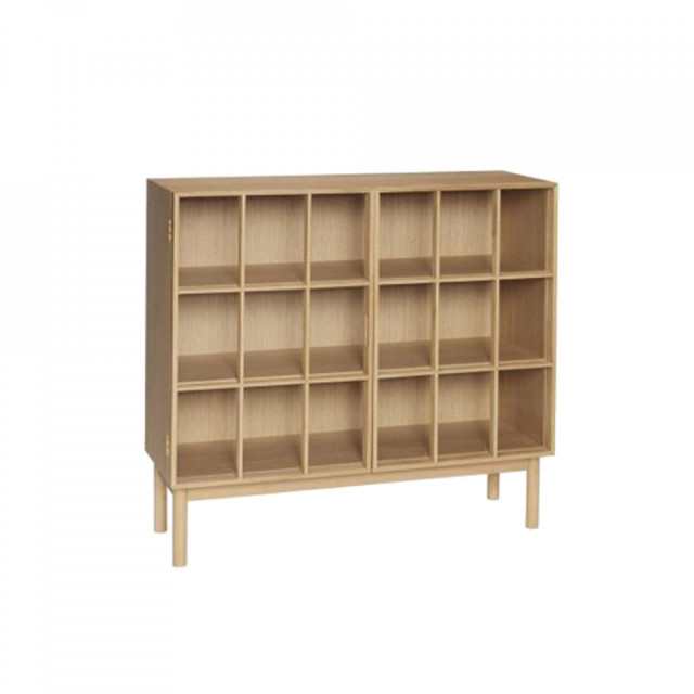 Bufet inferior maro din lemn 100 cm Shoji Hubsch