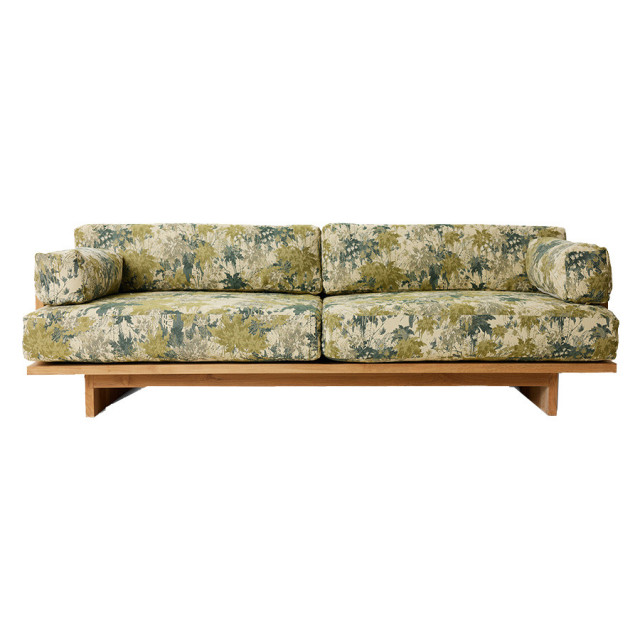 Canapea exterior multicolora din textil 227 cm Botanical HKliving