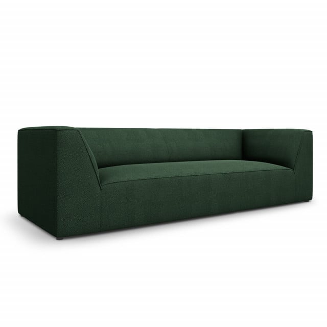 Canapea verde din textil pentru 3 persoane Ruby Ross Besolux